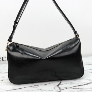 Gucci Half Horsebit large shoulder bag 862530 38x10x15cm Bags