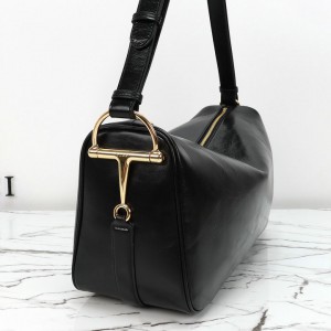 Gucci Half Horsebit large shoulder bag 862530 38x10x15cm Bags