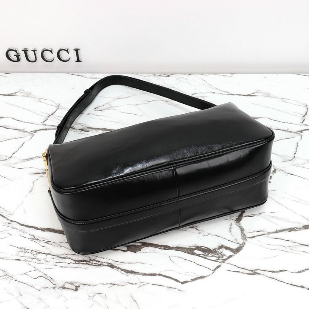 Gucci Half Horsebit large shoulder bag 862530 38x10x15cm Bags