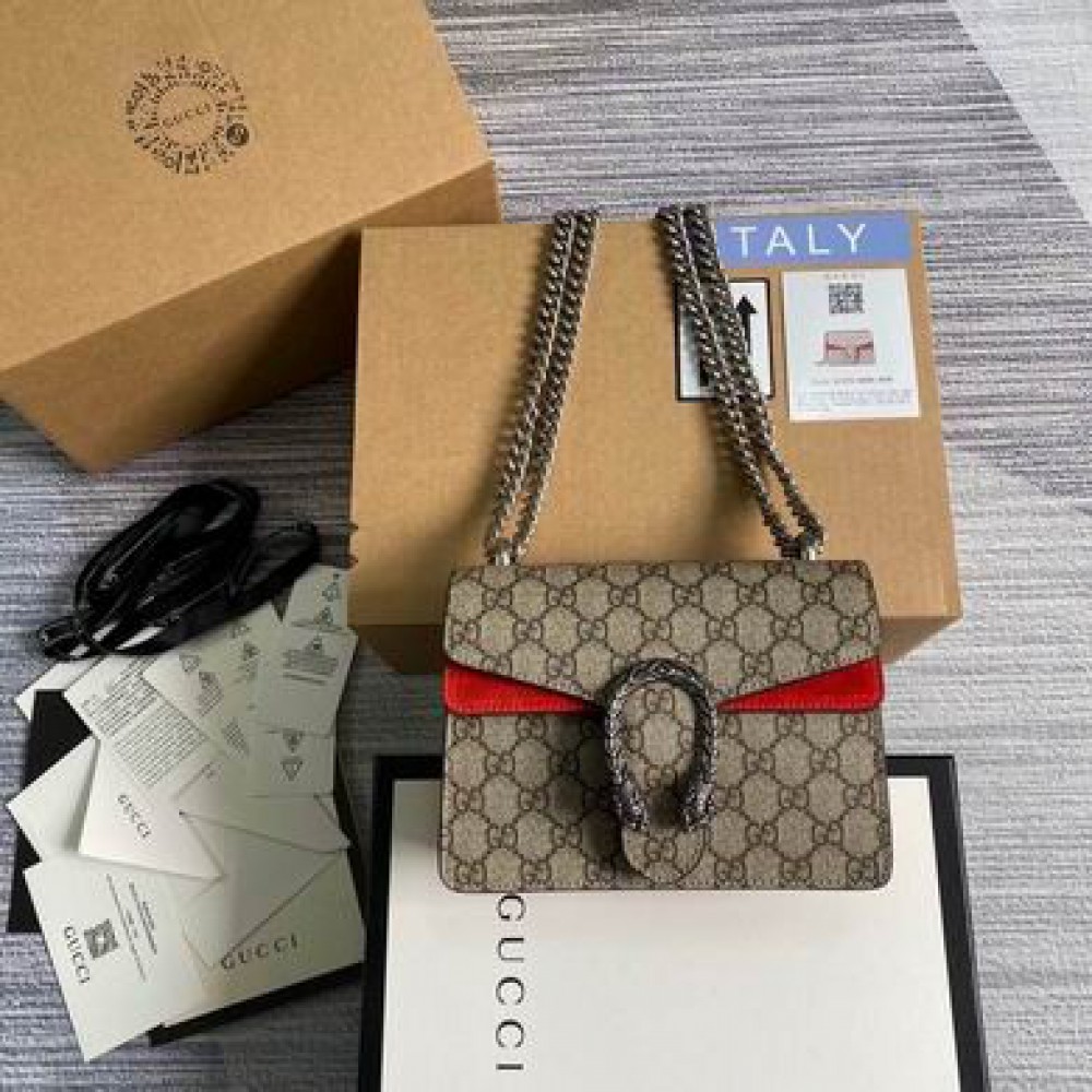 Gucci dionysus 20x15.5cm red Bags
