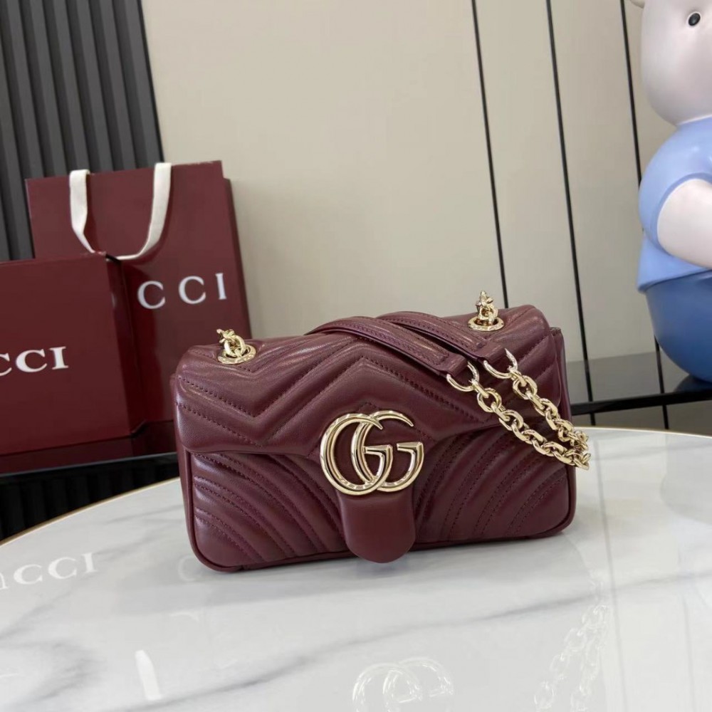 Gucci marmont bag 837280 22x12.5x6cm Bags