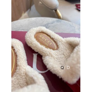 Gucci shearling trimmed suede mules 36-41 Shoes