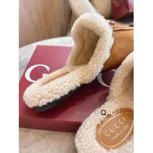 Gucci shearling trimmed suede mules 36-41 Shoes