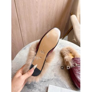 Gucci shearling horsebit mules 36-41 Shoes