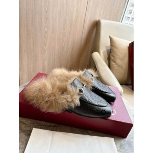 Gucci shearling horsebit mules 36-41 Shoes
