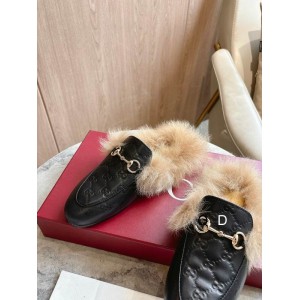 Gucci shearling horsebit mules 36-41 Shoes
