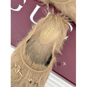 Gucci shearling horsebit mules 36-41 Shoes