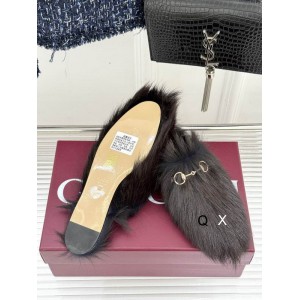 Gucci shearling horsebit mules 36-41 Shoes