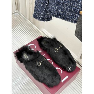 Gucci shearling horsebit mules 36-41 Shoes