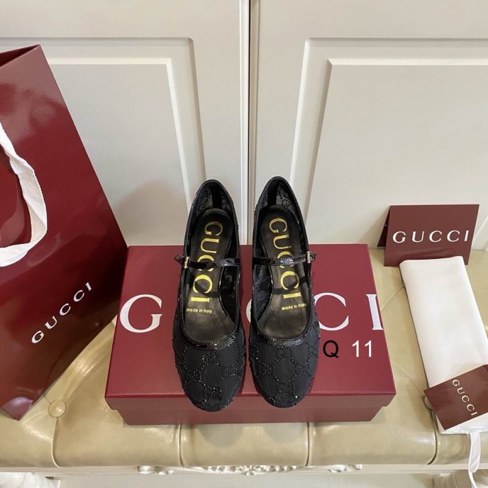 Gucci crystal ballet flat 36-42 Shoes