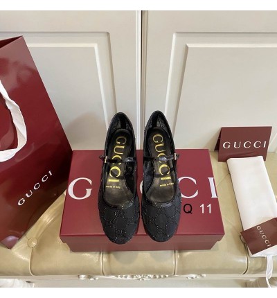 Gucci crystal ballet flat 36-42
