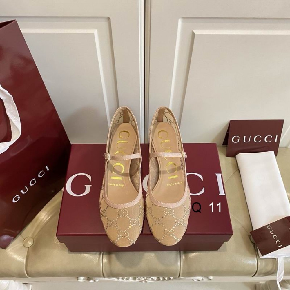 Gucci crystal ballet flat 36-42 Shoes
