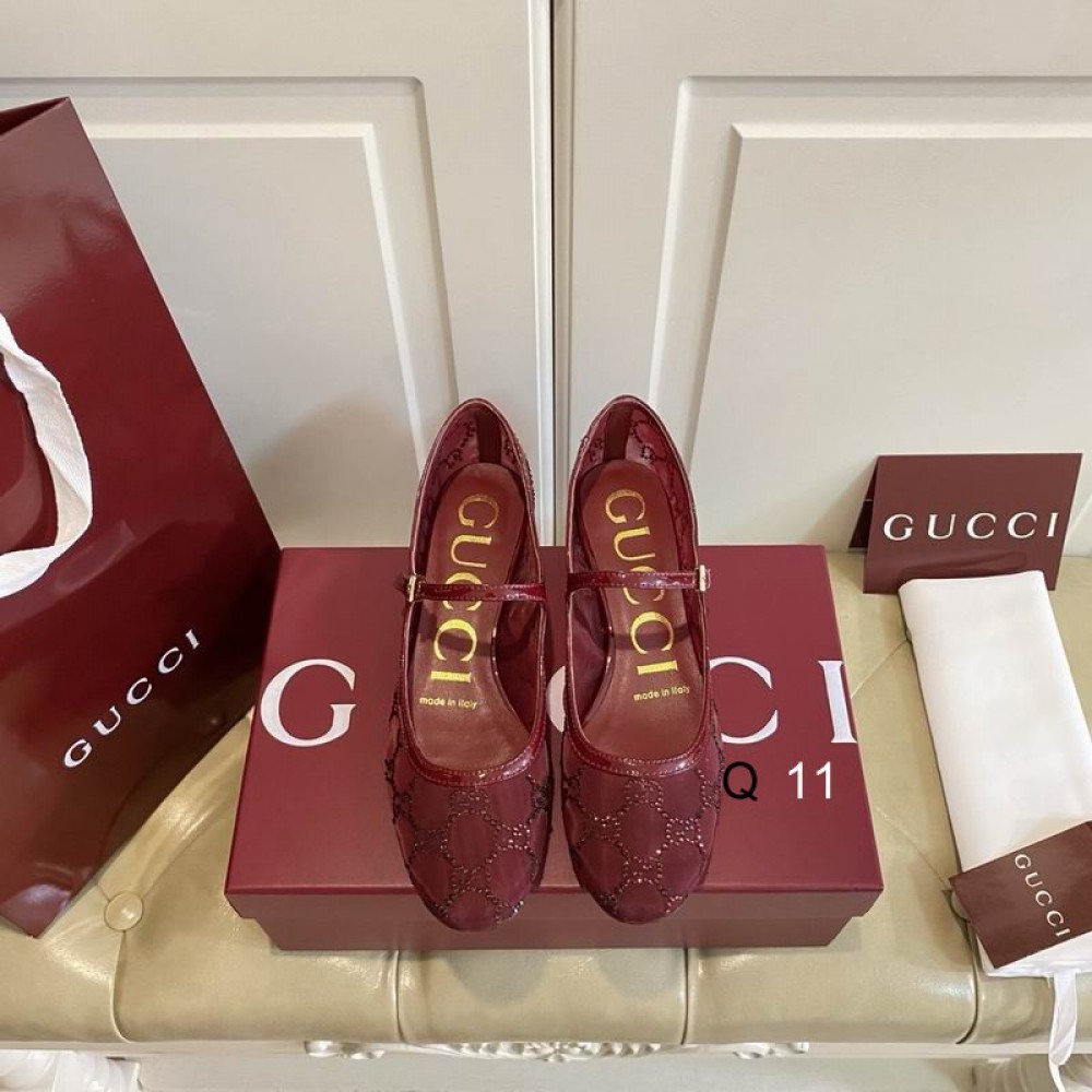 Gucci crystal ballet flat 36-42 Shoes