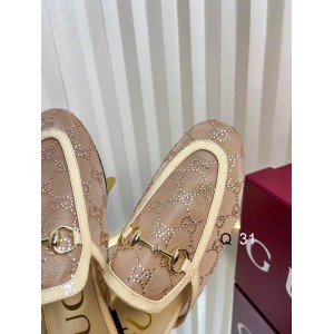 Gucci Princetown crystal slippers 35-42 Shoes