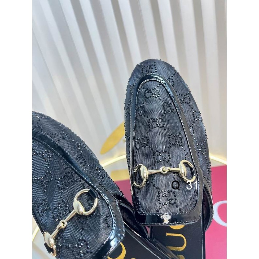 Gucci Princetown crystal slippers 35-42 Shoes