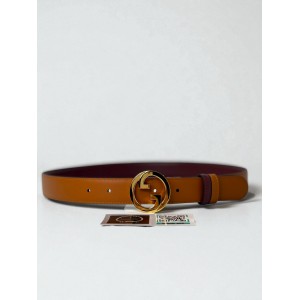 Gucci belt 3cm blondie reversible brown-rosso  Accesories