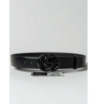 Gucci belt Marmont wide 4cm total black