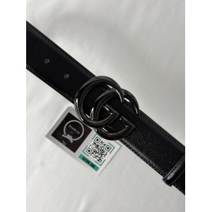 Gucci belt Marmont wide 4cm total black