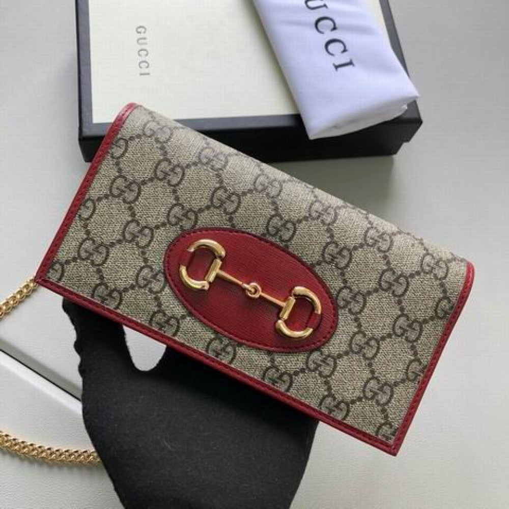 Gucci horsebit wallet on chain 19x10x4cm Bags