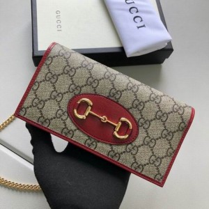 Gucci horsebit wallet on chain 19x10x4cm Bags