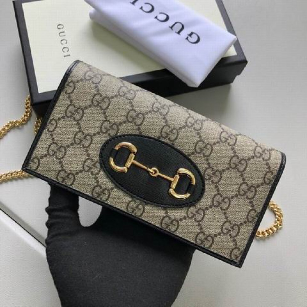 Gucci horsebit wallet on chain 19x10x4cm Bags
