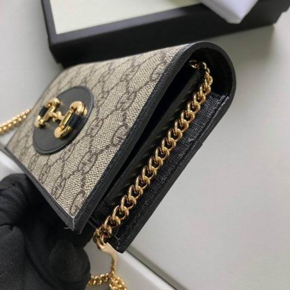 Gucci horsebit wallet on chain 19x10x4cm Bags