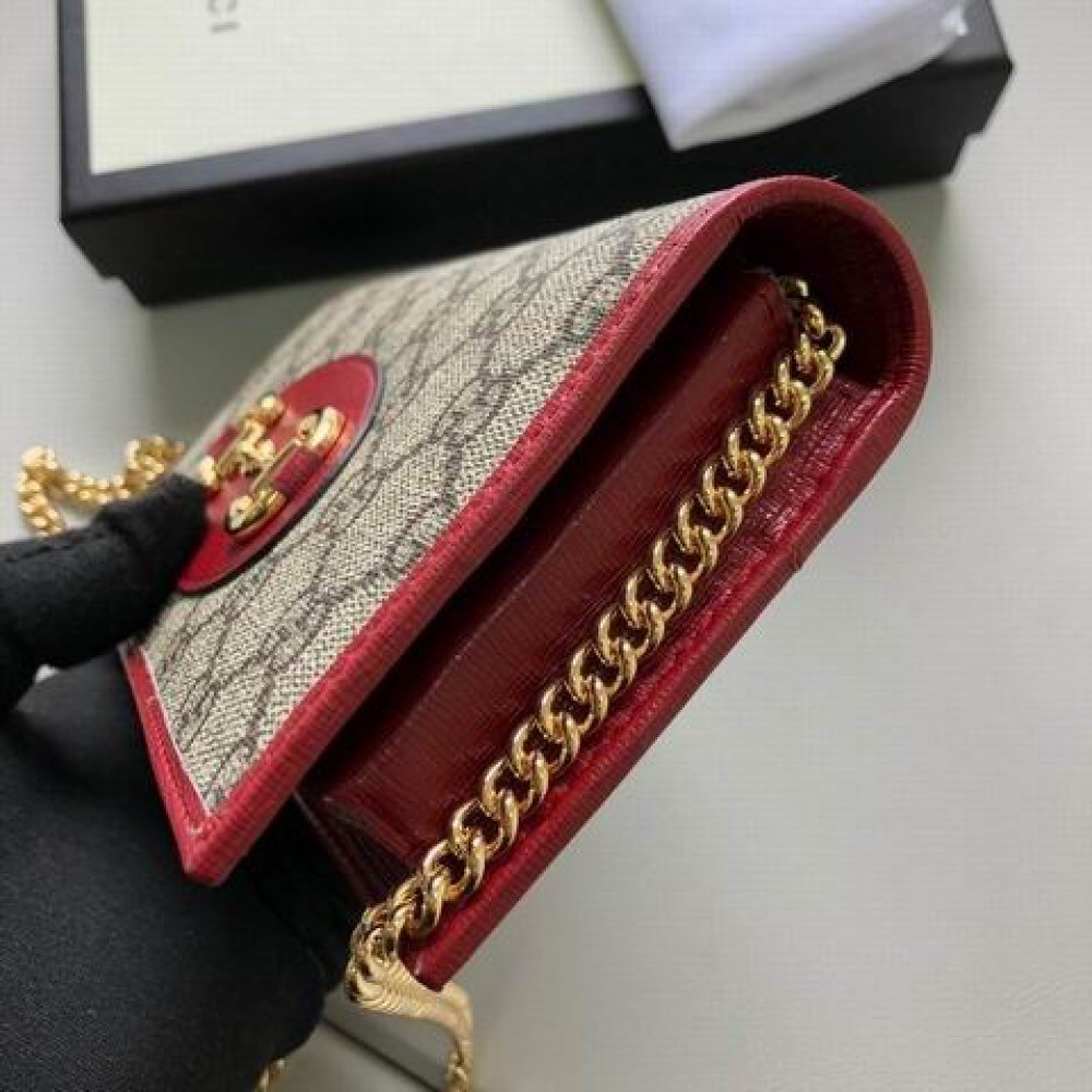 Gucci horsebit wallet on chain 19x10x4cm Bags