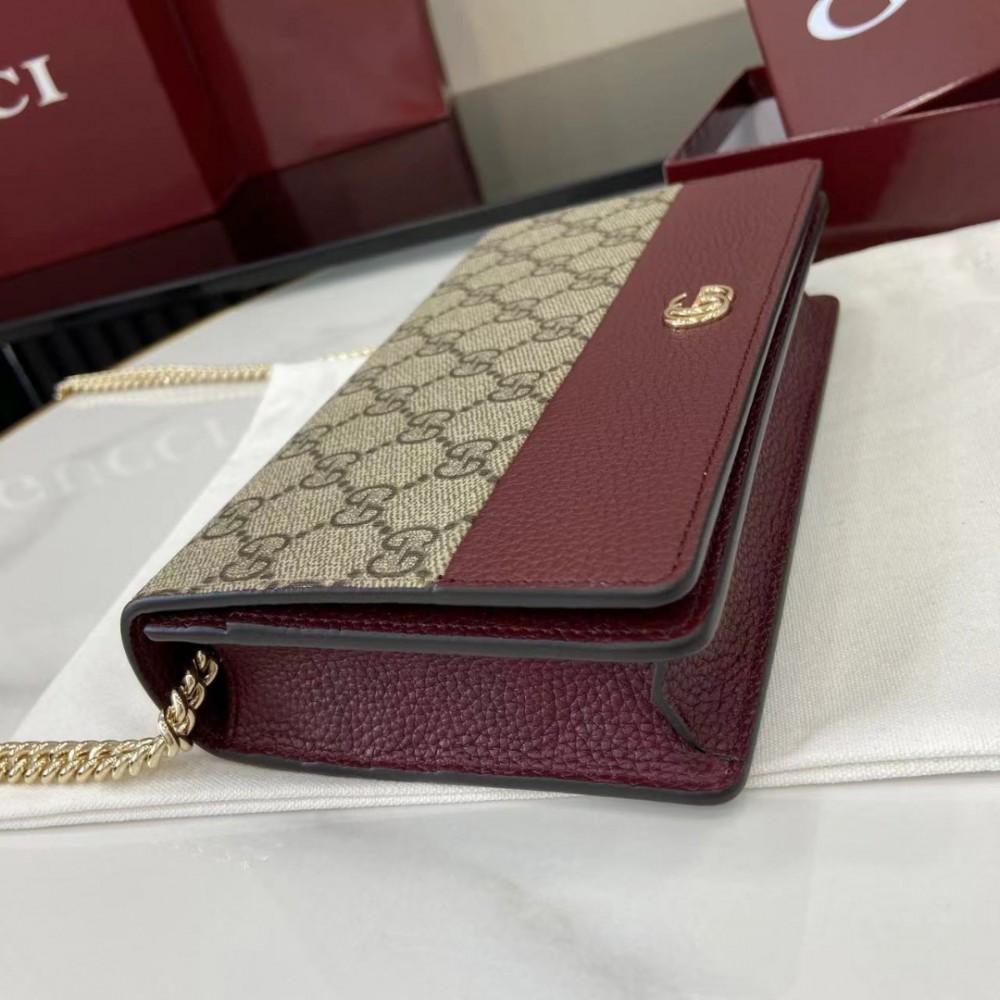 GG Marmont wallet on chain 497985 W20cm x H12.5cm x D4cm Bags