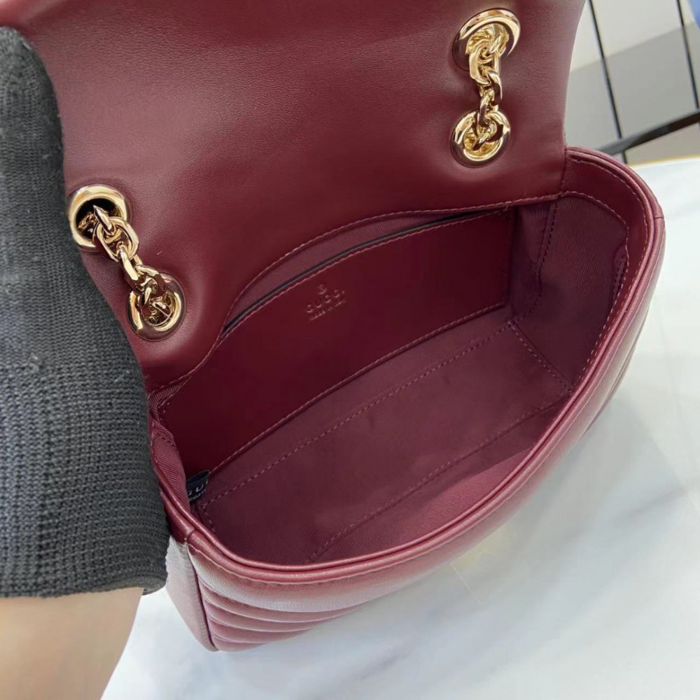 Gucci marmont bag 837280 22x12.5x6cm Bags