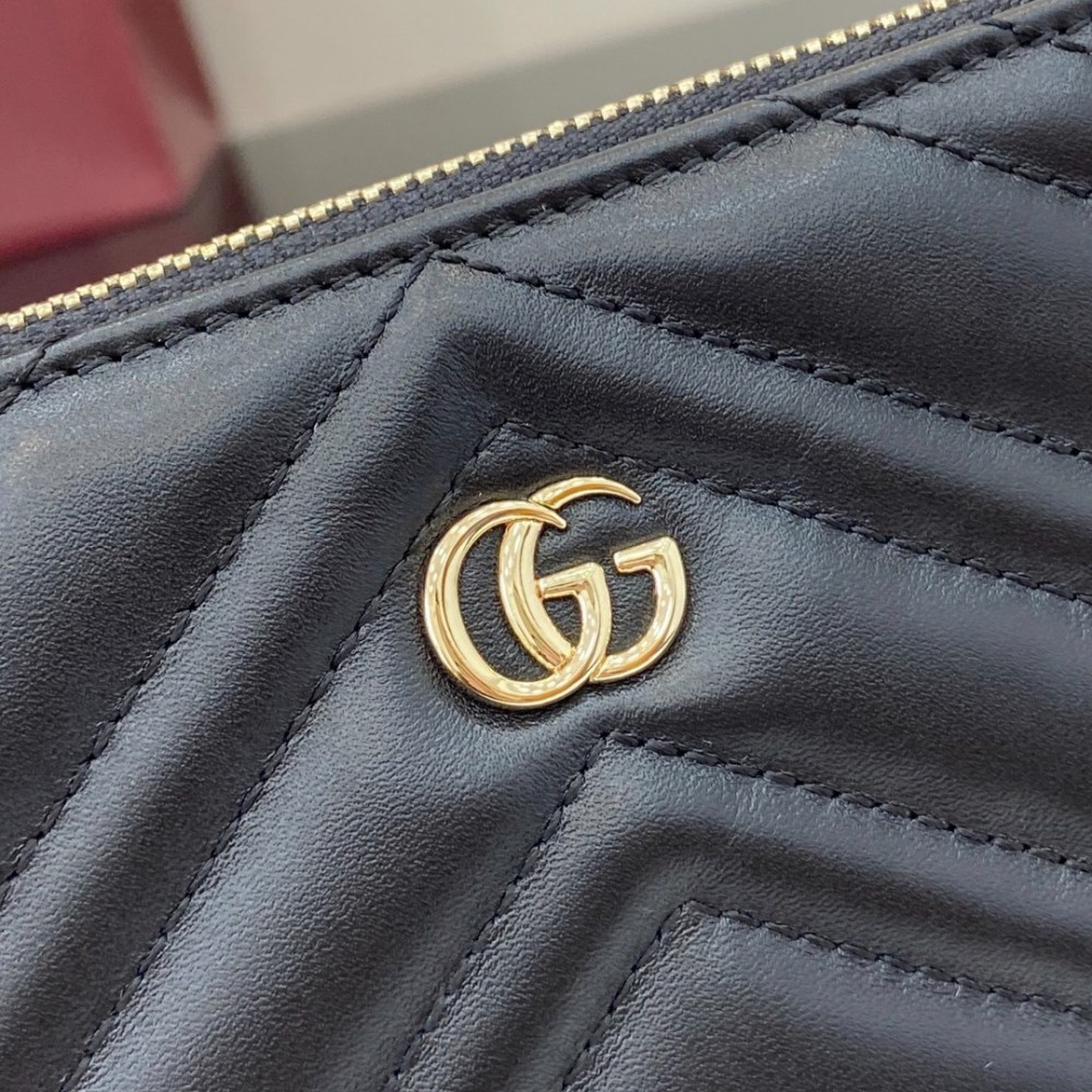 Gucci Marmont pochette with chain 837742 21x15x3.5cm Bags