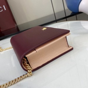 GG Marmont wallet on chain 497985 W20cm x H12.5cm x D4cm Bags