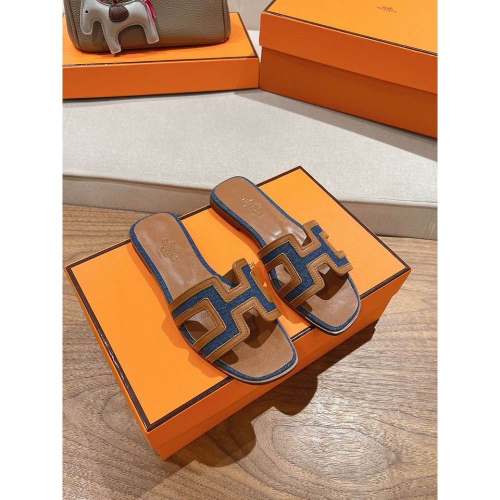 Hermes Oran slides 36-42 Shoes