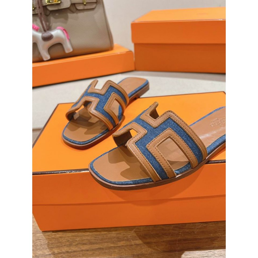 Hermes Oran slides 36-42 Shoes
