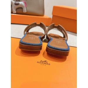 Hermes Oran slides 36-42 Shoes