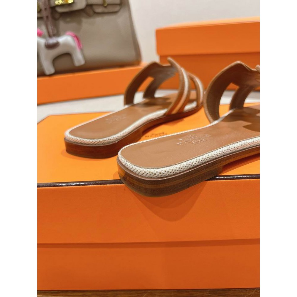Hermes Oran slides 36-42 Shoes