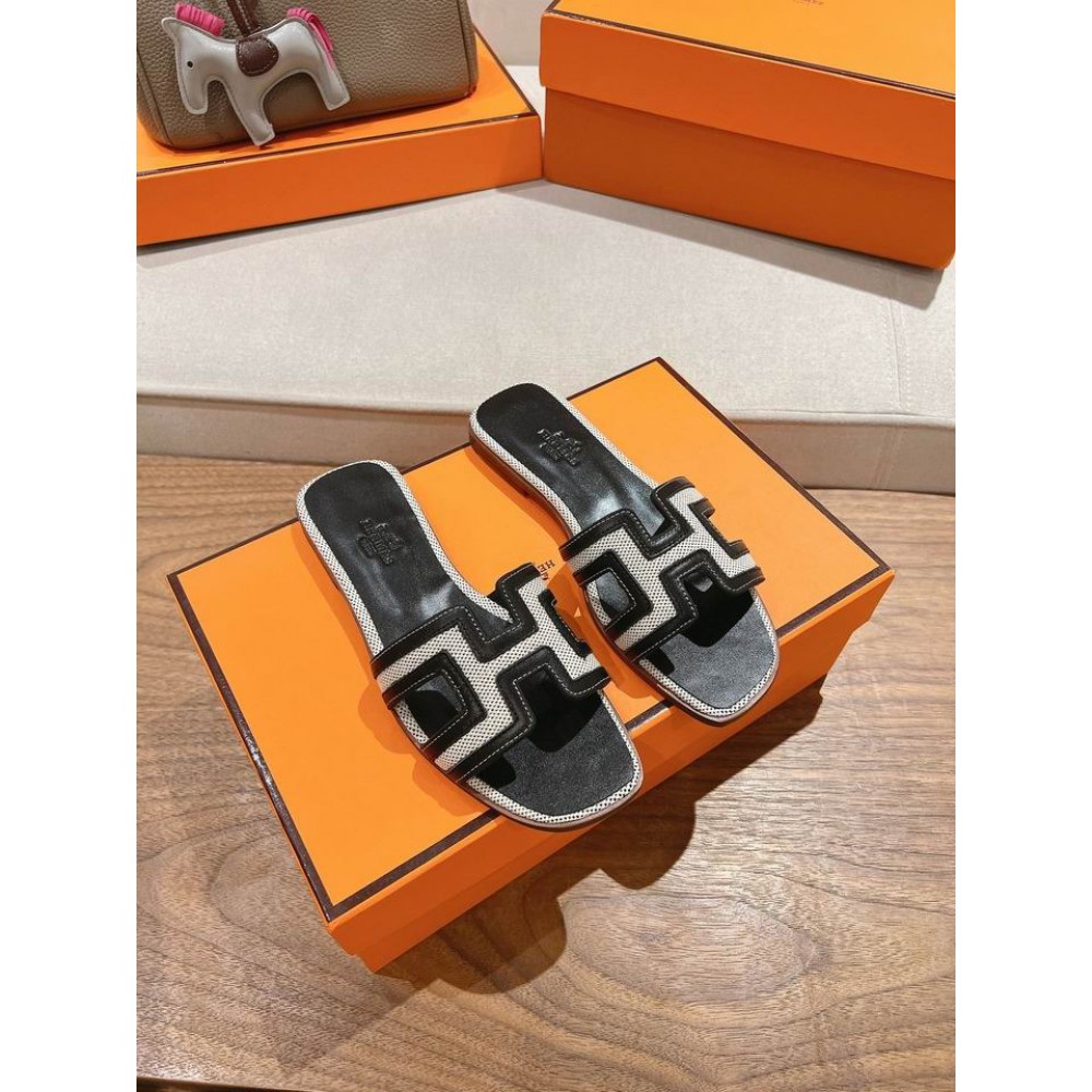 Hermes Oran slides 36-42 Shoes