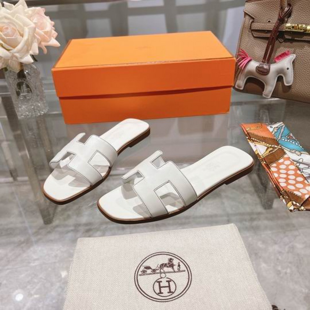 Hermes Oran slides 36-42 Shoes