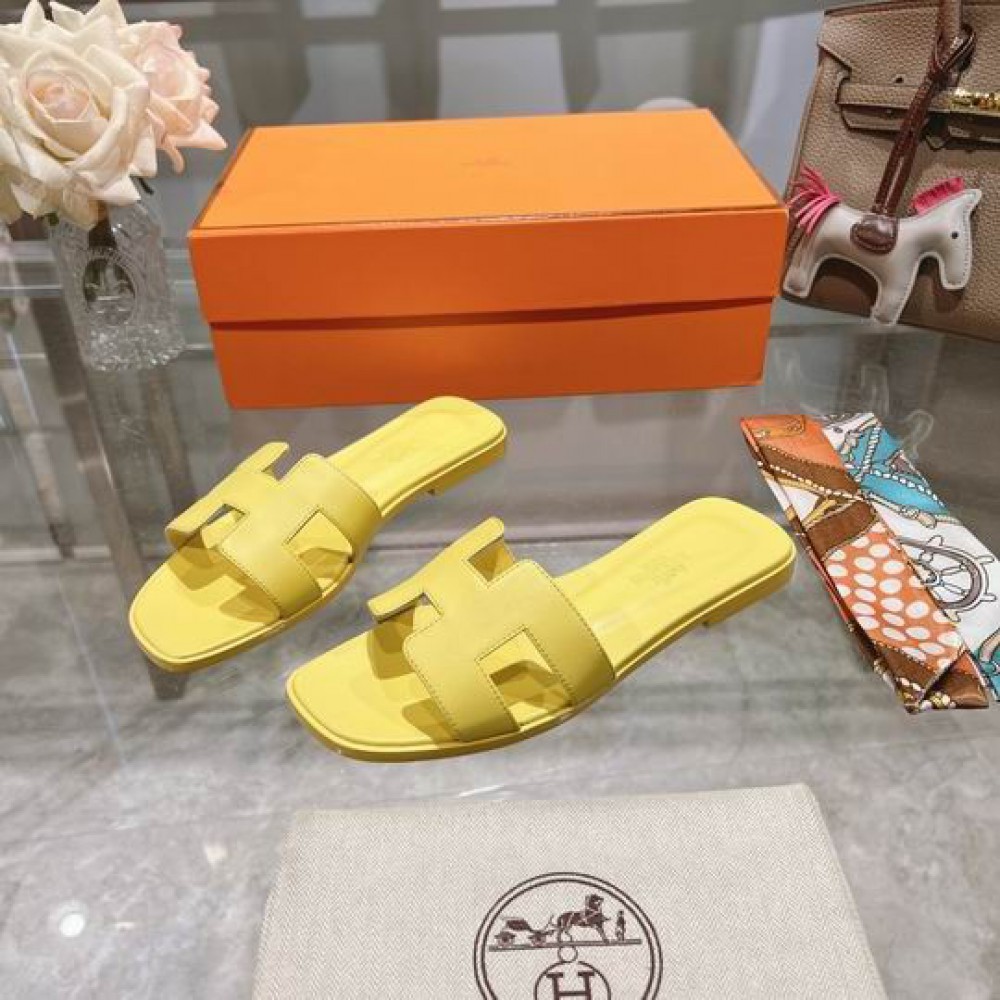 Hermes Oran slides 36-42 Shoes