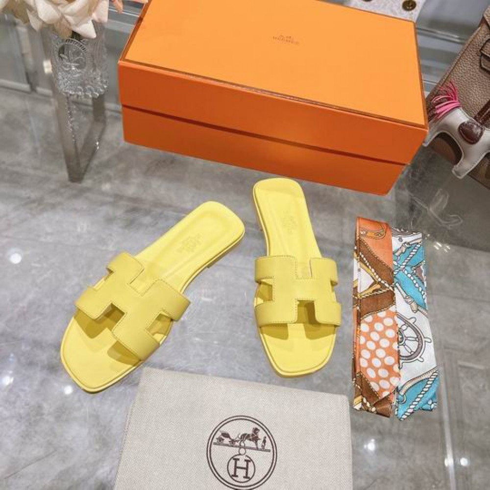 Hermes Oran slides 36-42 Shoes