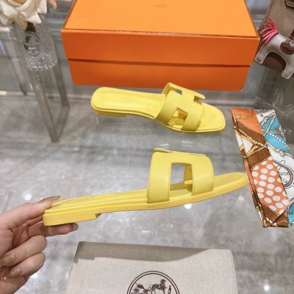 Hermes Oran slides 36-42 Shoes