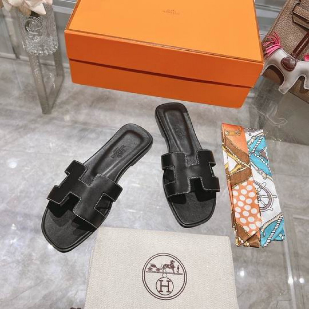 Hermes Oran slides 36-42 Shoes