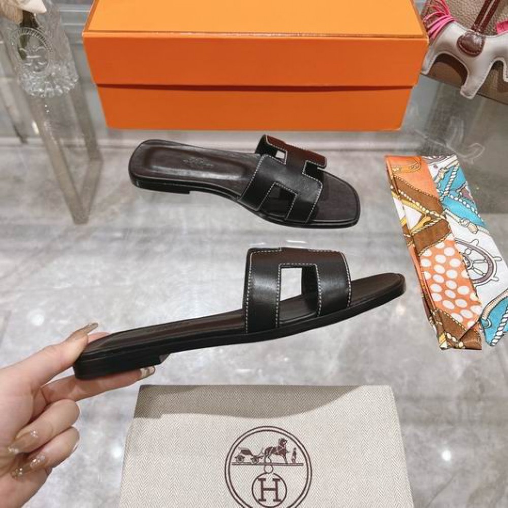 Hermes Oran slides 36-42 Shoes