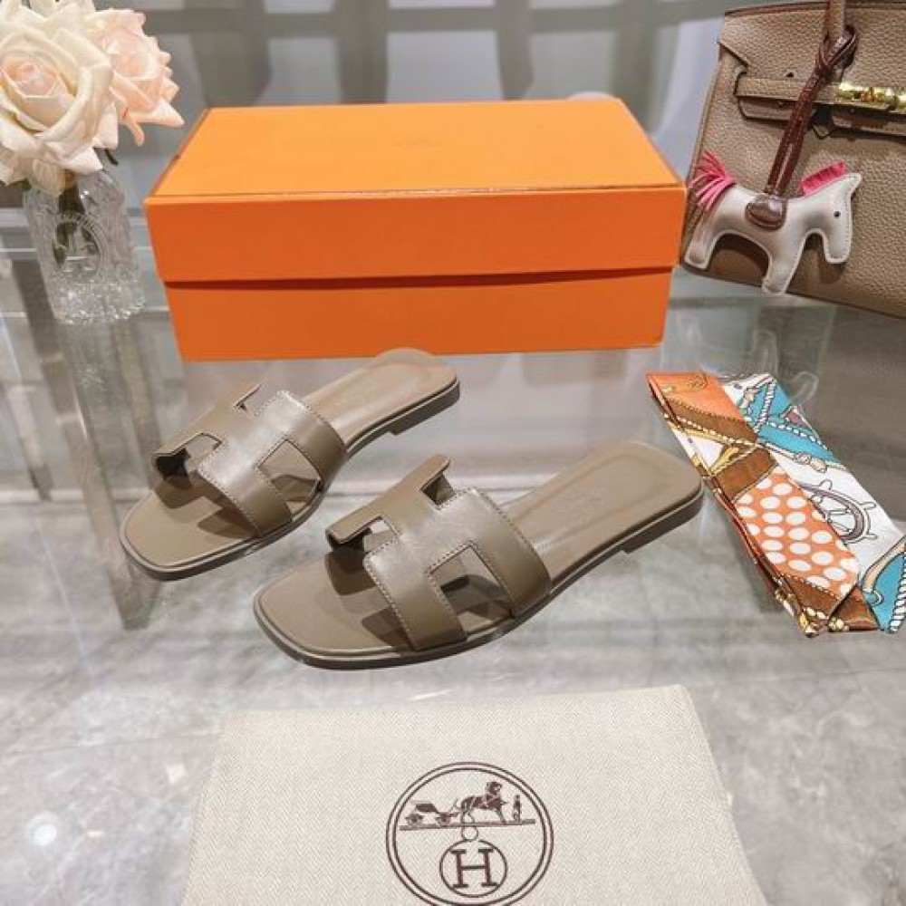 Hermes Oran slides 36-42 Shoes