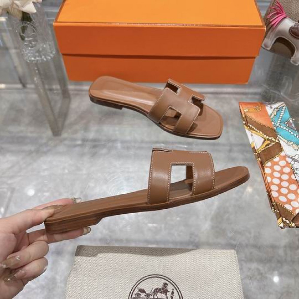 Hermes Oran slides 36-42 Shoes