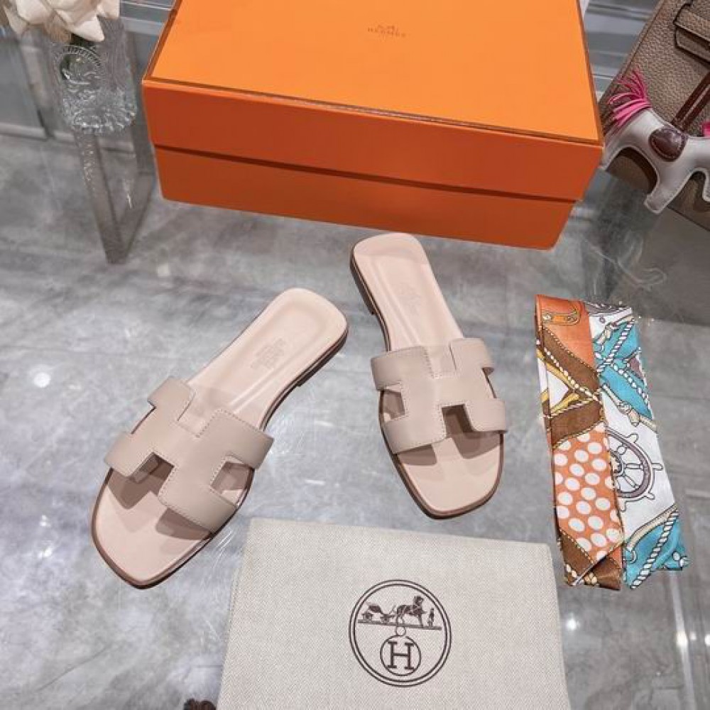 Hermes Oran slides 36-42 Shoes