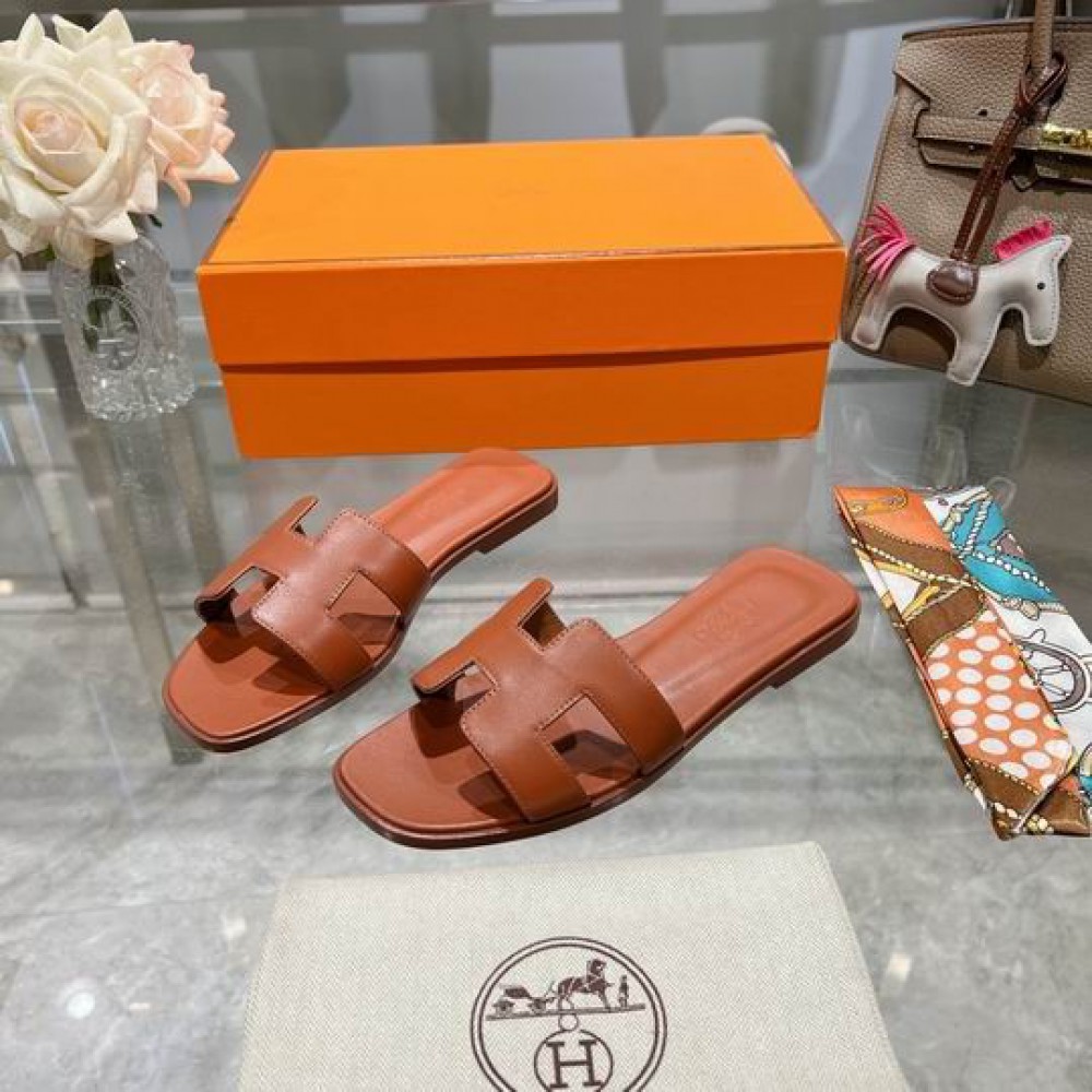 Hermes Oran slides 36-42 Shoes