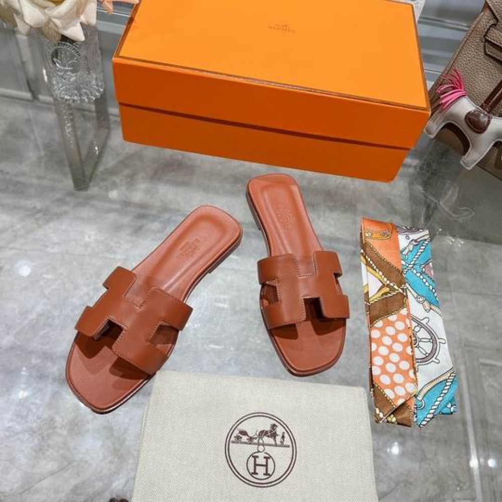 Hermes Oran slides 36-42 Shoes