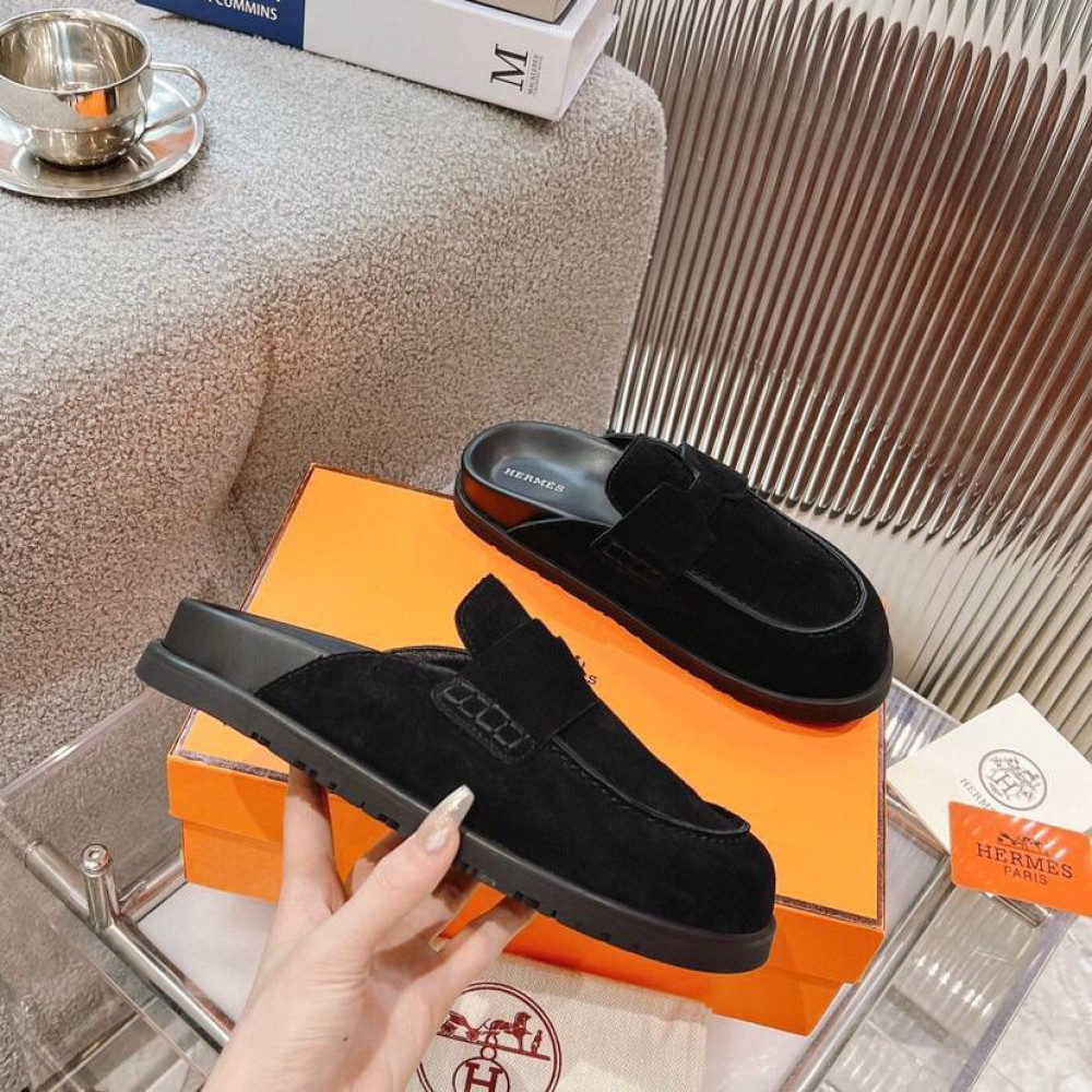 Hermes mules suede 36-42 Shoes