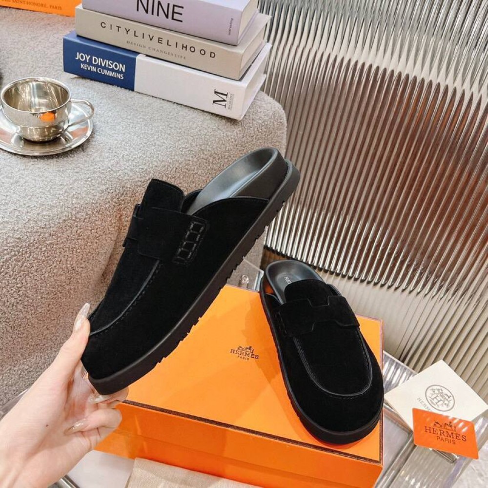 Hermes mules suede 36-42 Shoes