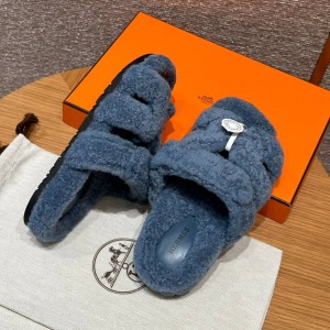 Hermes Sandals Chypre shearling 36-45 Shoes